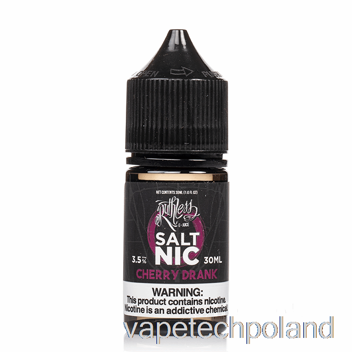 Vape Shop Warszawska Wiśnia Napój - Bezwzględne Sole - 30ml 35mg
